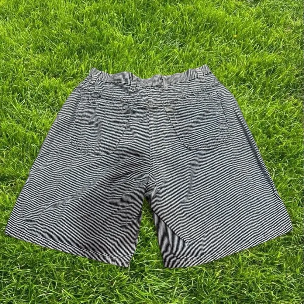 Faded-glory Men's Blue and Grey Shorts